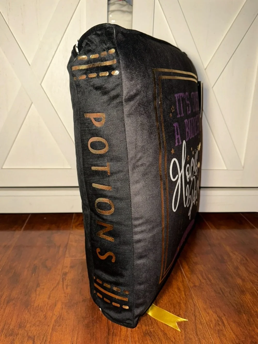It’s Just a Bunch of Hocus Pocus Potions Book Decorative Throw Pillow